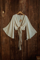 Liberty Bell Sleeve Wrap Top Organic Cotton Bamboo