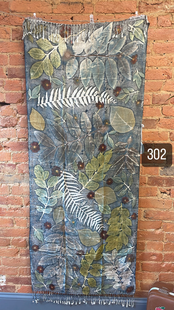 Earth Print Throw Tapestry Scarf