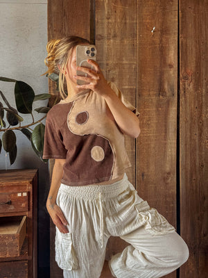 Bai Tee Yin Yang Patch Work | 100% Cotton
