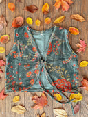 Mae Organic Cotton Velvet Vest