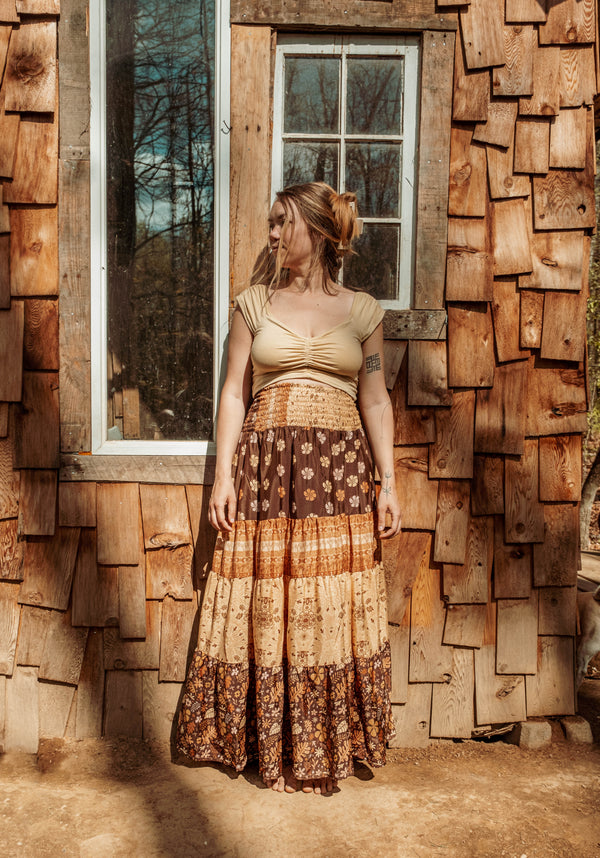 Cottage Tiered Skirt