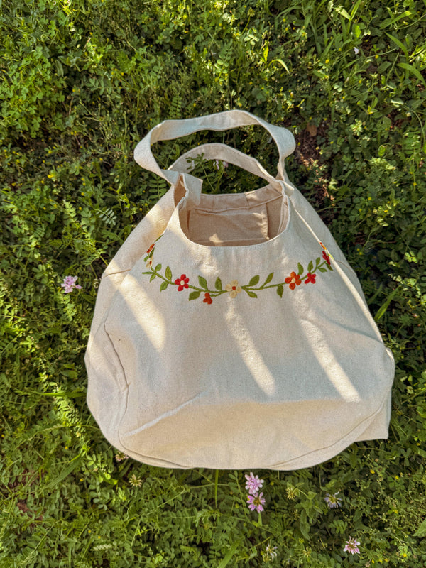 Dumpling Flower Market Tote