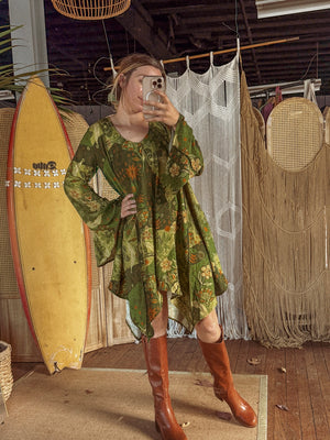 Vestido holgado bohemio Dreamweaver