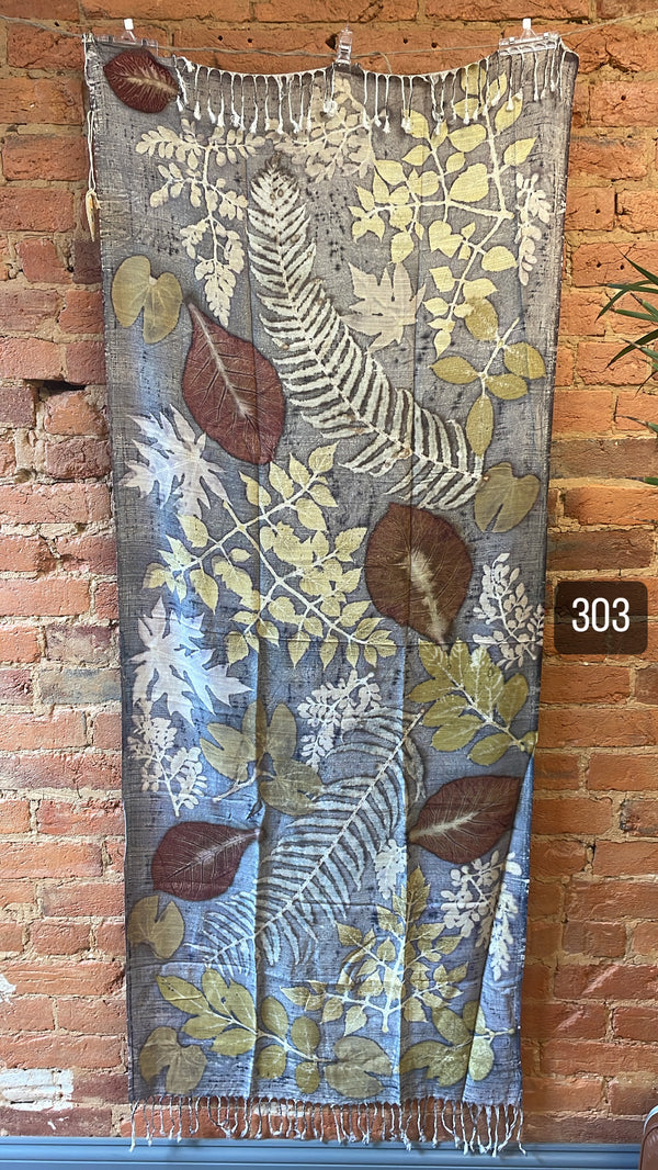 Earth Print Throw Tapestry Scarf