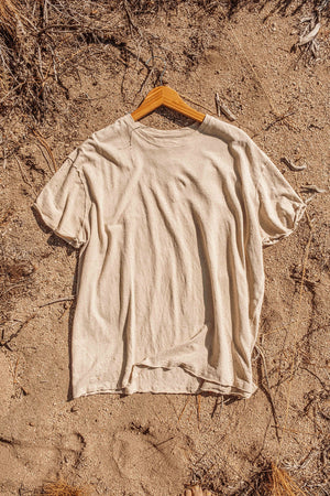 SHORT SLEEVE HEMP TEE: Hemp Organic Cotton