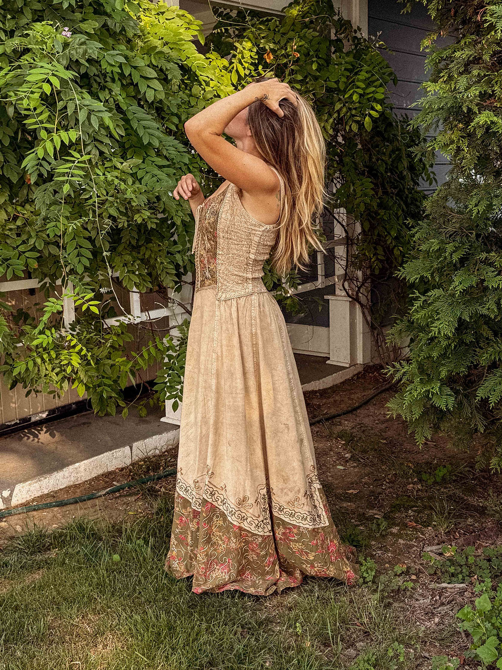Providence Corset Maxi Dress