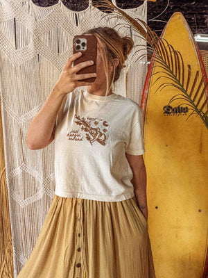 Just Hangin Koala Embroidered Tee