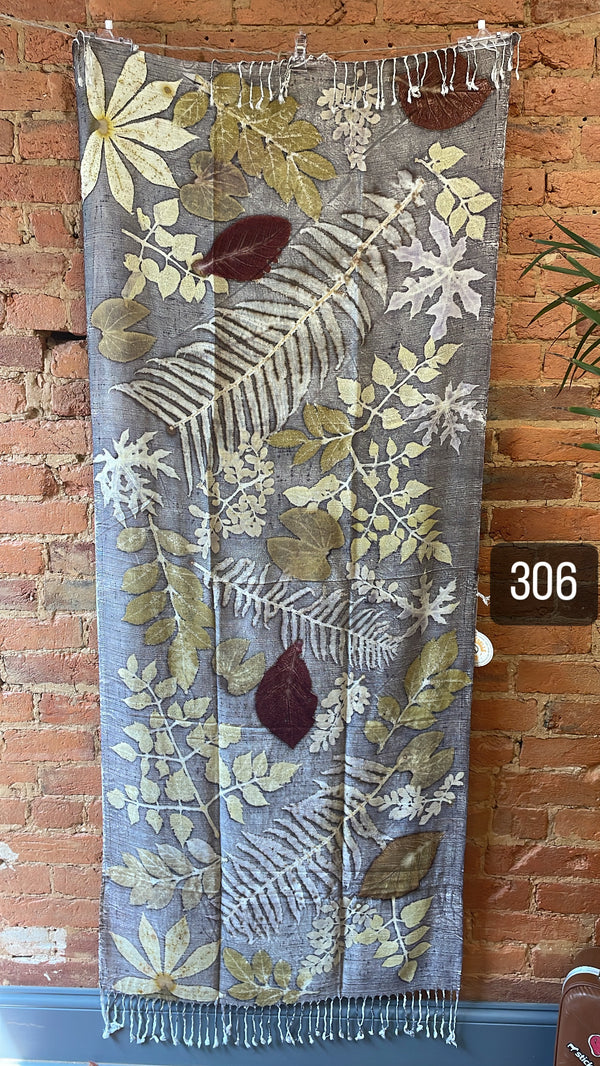 Earth Print Throw Tapestry Scarf