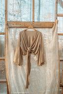 EcoVero Bell Sleeve Wrap Top