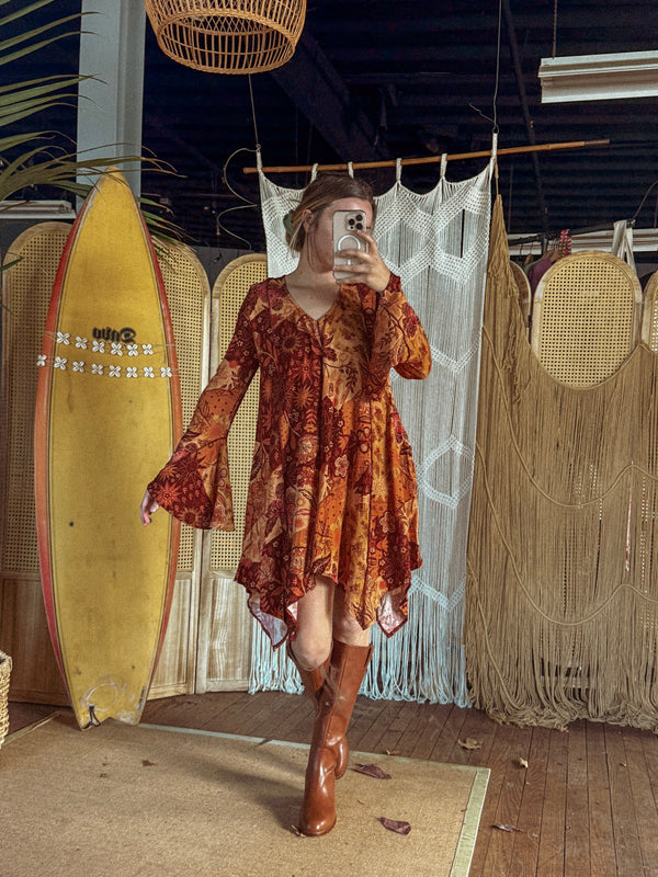 Vestido holgado bohemio Dreamweaver