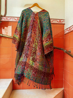 Abundancy Wool Reversible Kimono Jacket