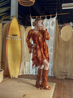 Vestido holgado bohemio Dreamweaver