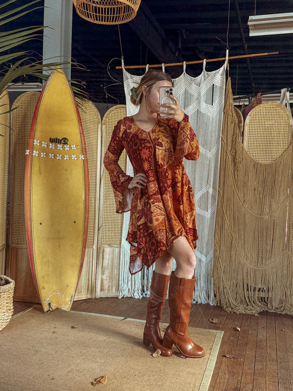 Vestido holgado bohemio Dreamweaver