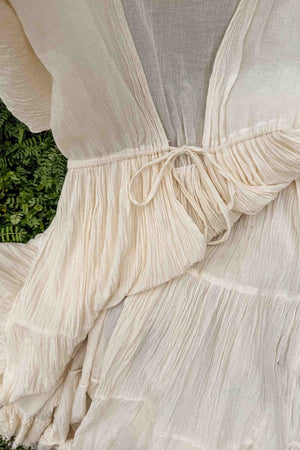 Sunwashed Raw Organic Cotton Kimono