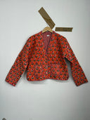 Matilda Cropped Kantha Cardigan