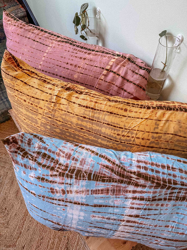 Hand Tie Dyed Pillow Case