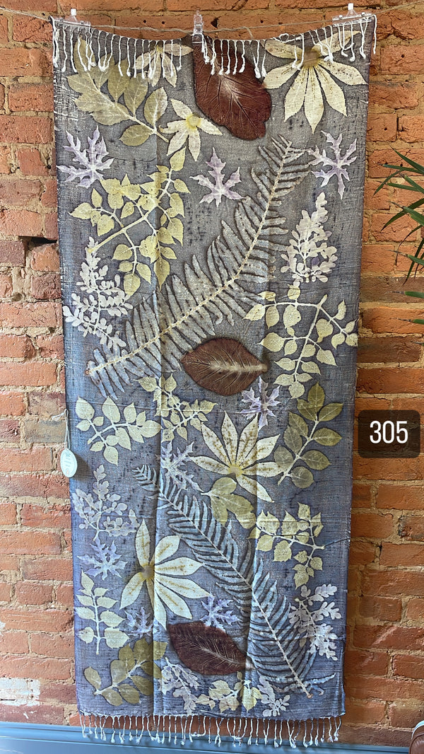 Earth Print Throw Tapestry Scarf