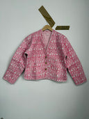 Matilda Cropped Kantha Cardigan