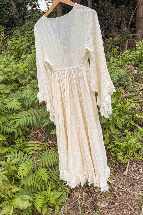 Sunwashed Raw Organic Cotton Kimono