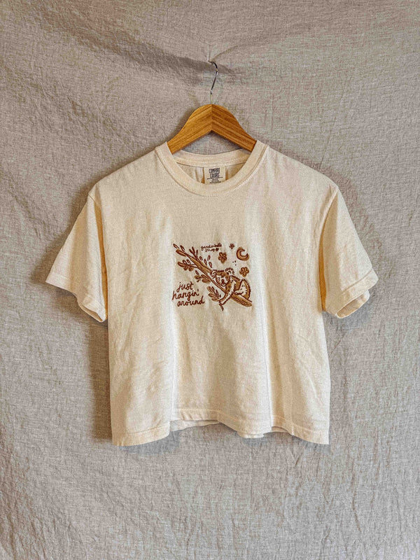 Just Hangin Koala Embroidered Tee