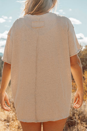 SHORT SLEEVE HEMP TEE: Hemp Organic Cotton
