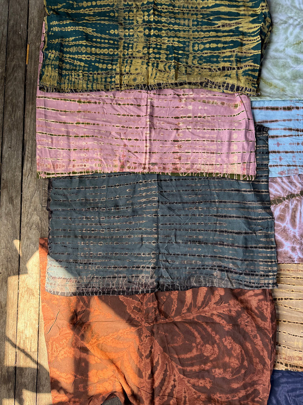 Hand Tie Dyed Pillow Case