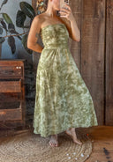 Hemp Organic Cotton Yoga Skirt / Dress - Hand Dyed