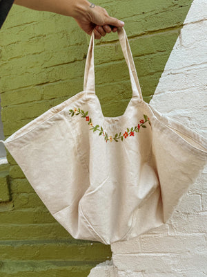 Dumpling Flower Market Tote