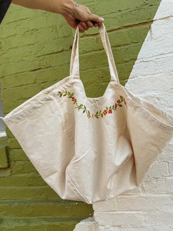 Dumpling Flower Market Tote