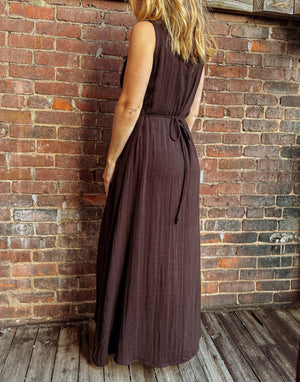 Meadow Organic Cotton Bamboo Button Dress
