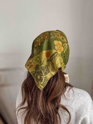 Boho Patchwork Bandana Cedar + Koi