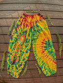 Tie Dye Flowy Genie Pants