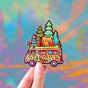 Stay Wild Camper Van Sticker