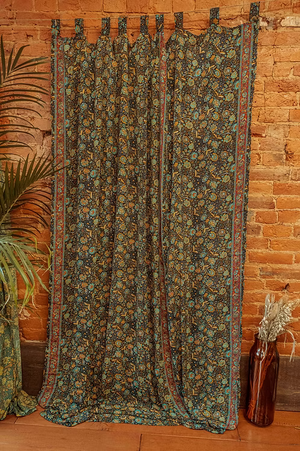 Silk Curtain Panels