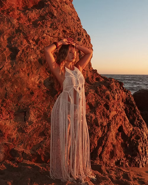 Vestido Macramé Etéreo