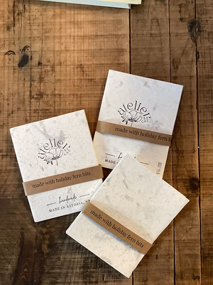 Mini Fern Paper Notebook