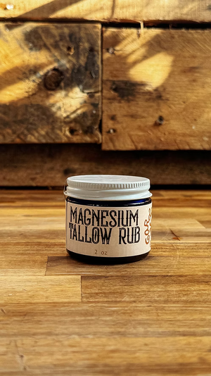 Ungüento de sebo con magnesio