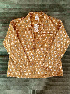 Kalan Block Print Cotton Loungewear Set