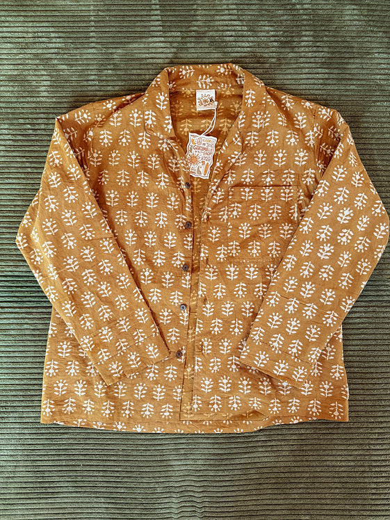 Kalan Block Print Cotton Loungewear Set