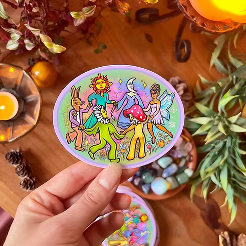 Circle Dance Sticker