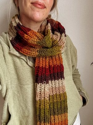 Wool Earthy Scarf