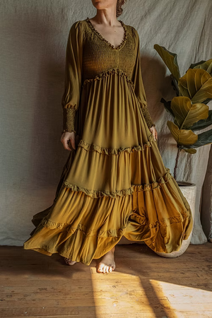 Vestido maxi Emilia EcoVero