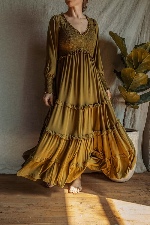 Vestido maxi Emilia EcoVero
