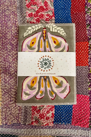 Carnet en coton imprimé Nocturna