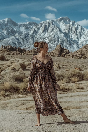 Vestido midi Nómada
