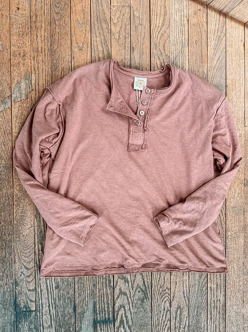 Gambler Hemp Double Layer Henley