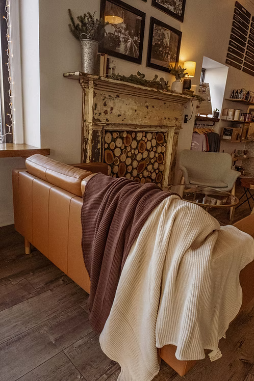 Organic Cotton Cabin Blanket