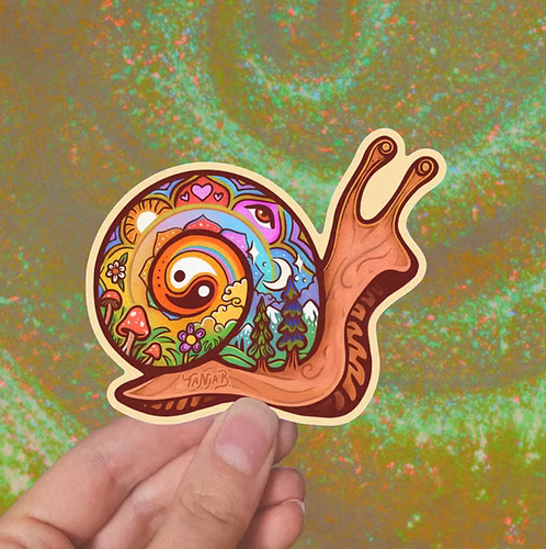 Snail Sticker