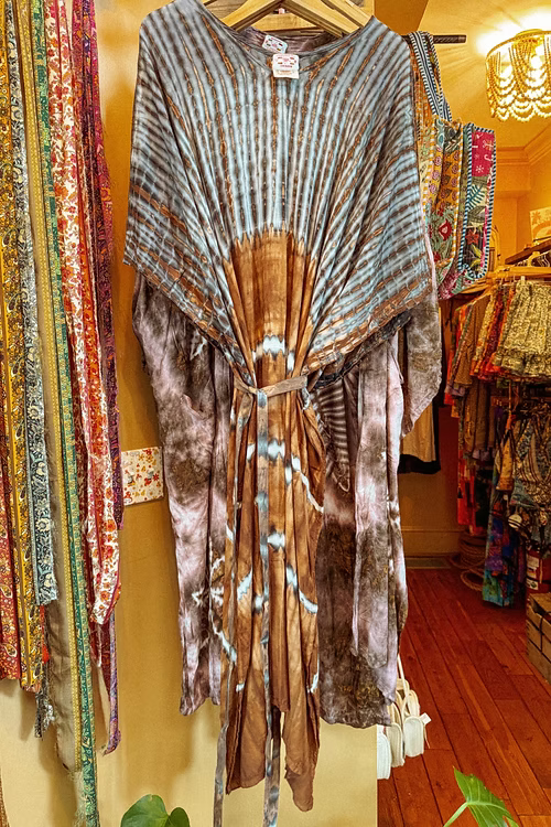 Bristol Indigo Rust Kaftan