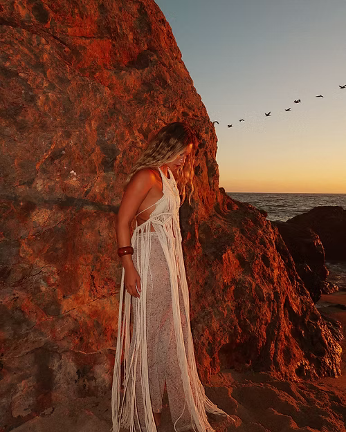 Vestido Macramé Etéreo
